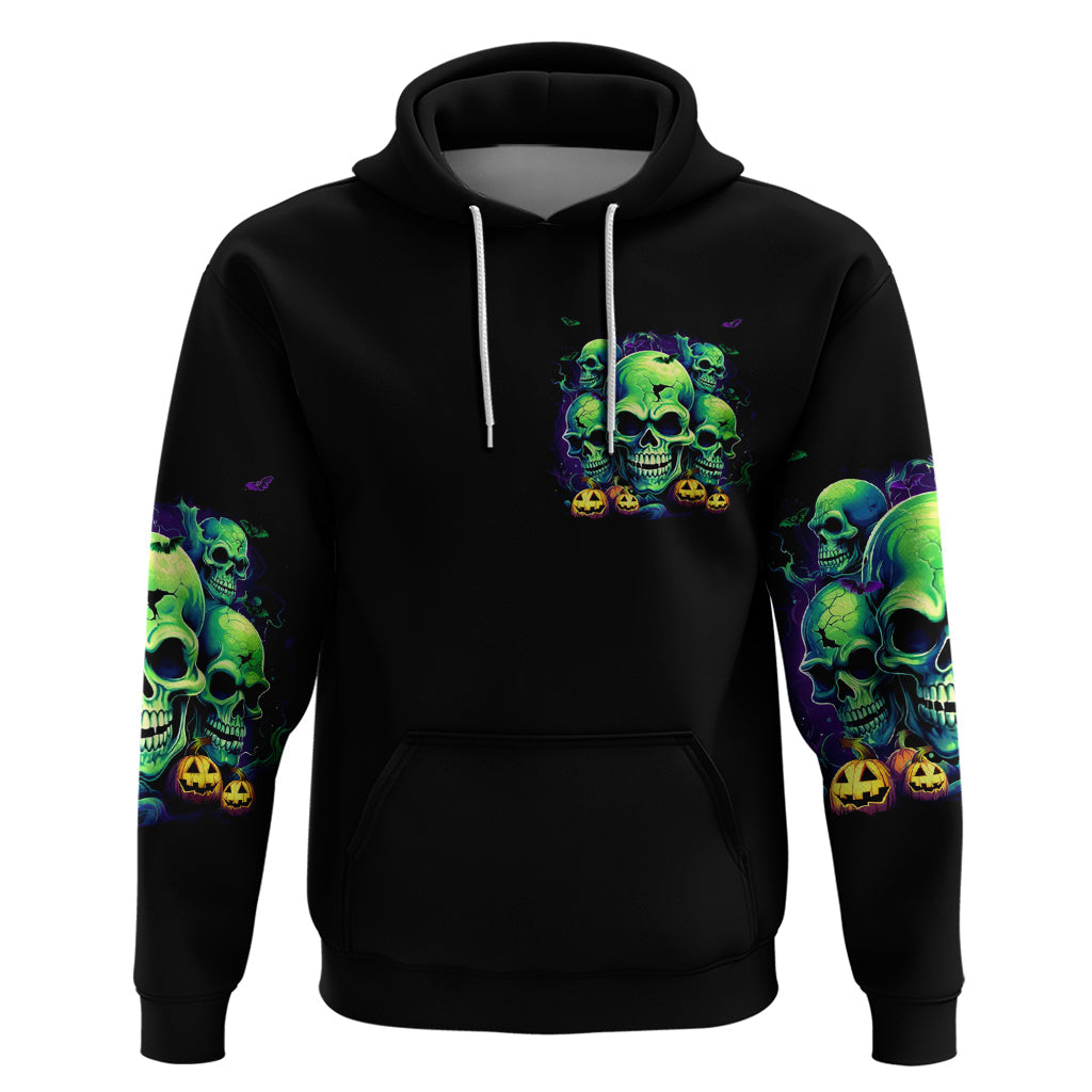Skull Pumpkin Hoodie I Have Three Side Quite Funny And Side You Never Want DT01