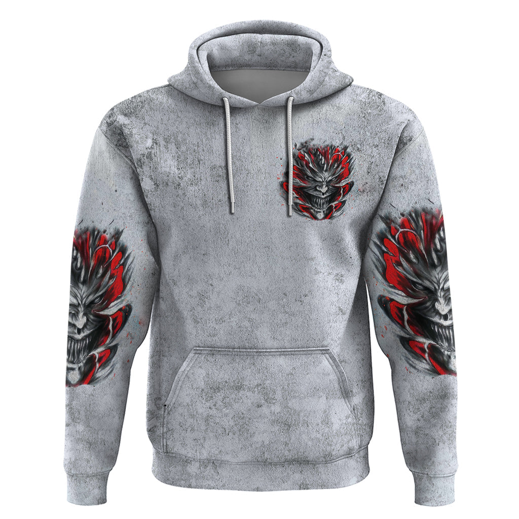 Devil Skull Hoodie I Never Alone My Demon With Me 24/7 DT01