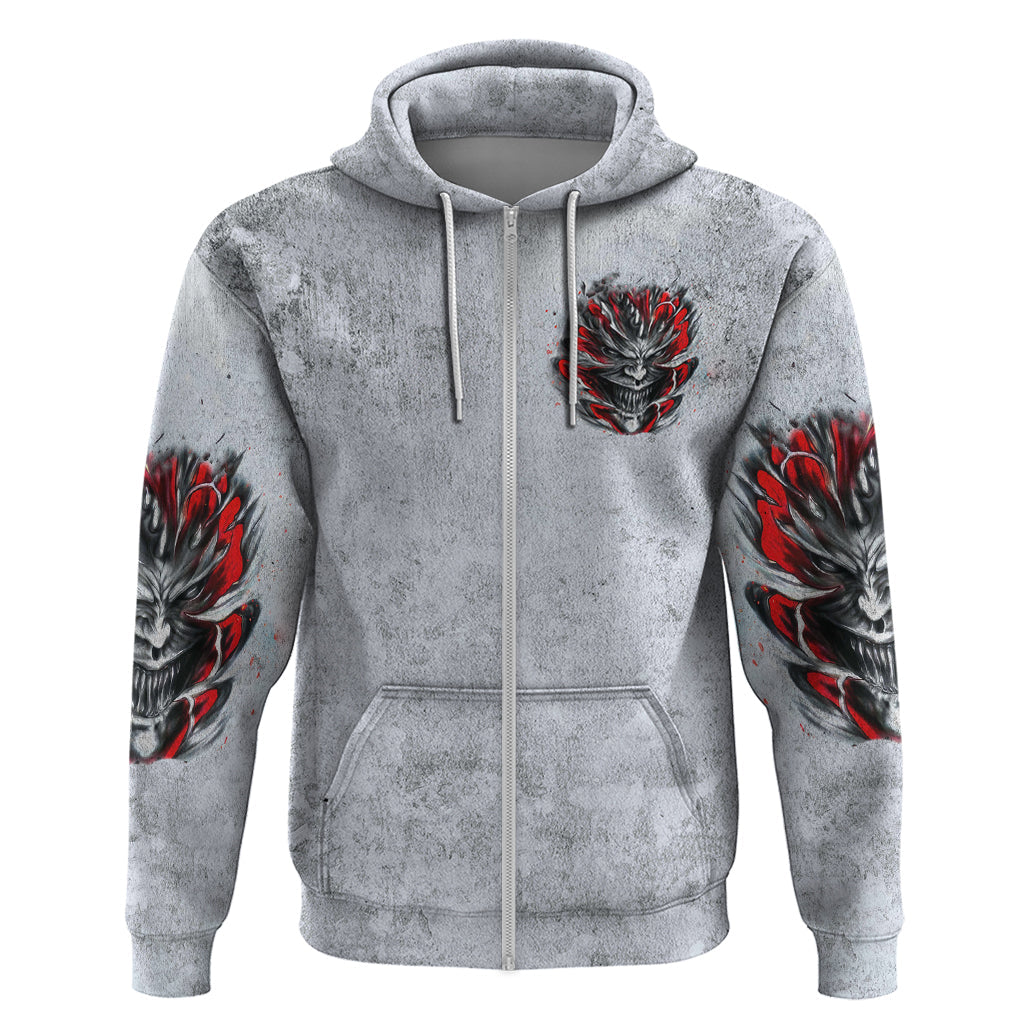 Devil Skull Hoodie I Never Alone My Demon With Me 24/7 DT01