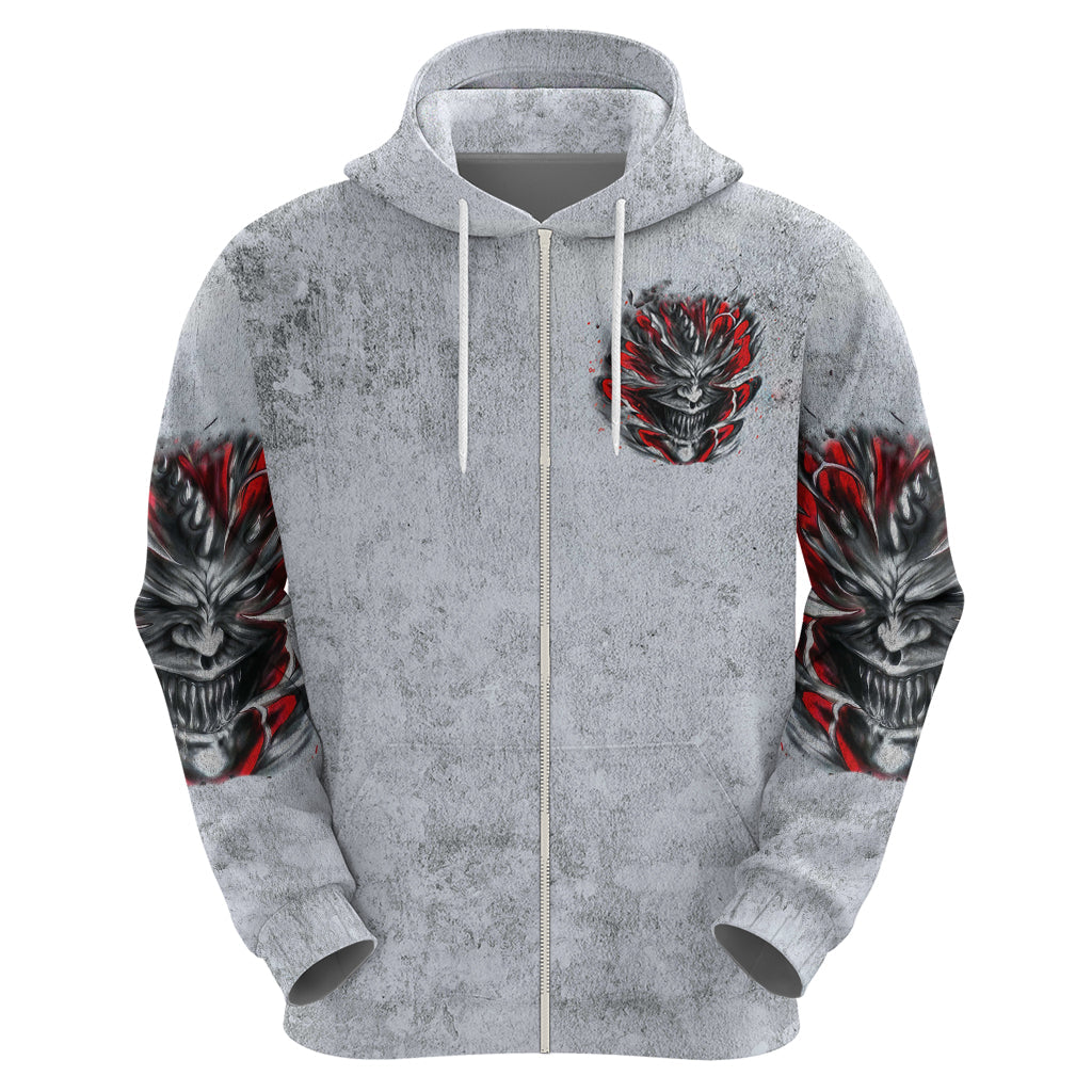 Devil Skull Hoodie I Never Alone My Demon With Me 24/7 DT01