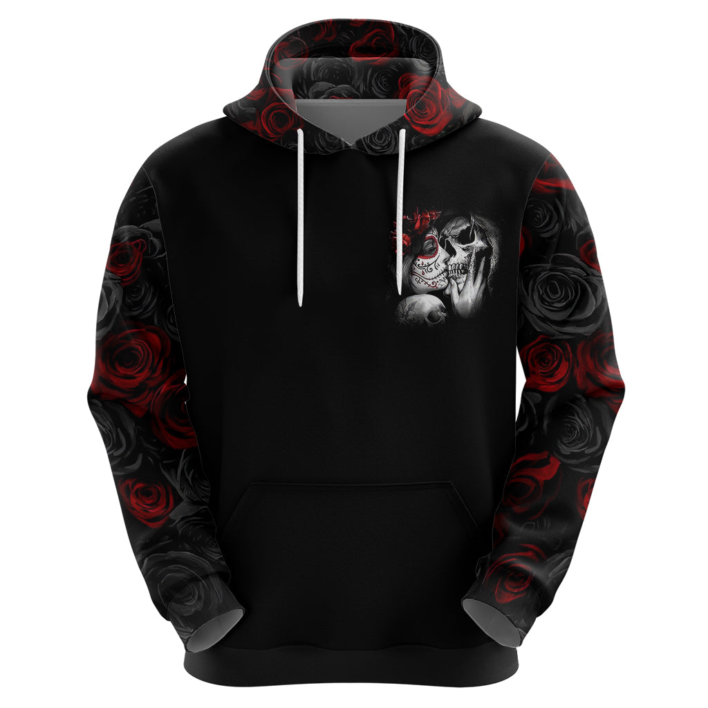 Love Skull Hoodie Once Upon A Time I Love You Forever And Always DT01
