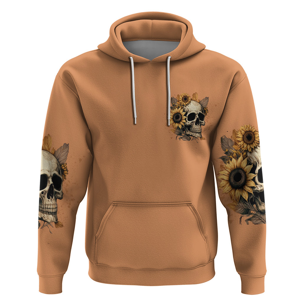 Sunflower Skull Hoodie She Is Sunshine Mixed With A Little Hurricance DT01