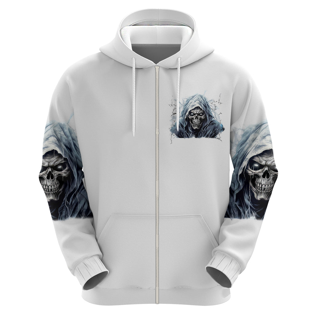 Death Skull Hoodie When I'm Good I God's Son But When I'm Bad I'm Devil's Dad DT01