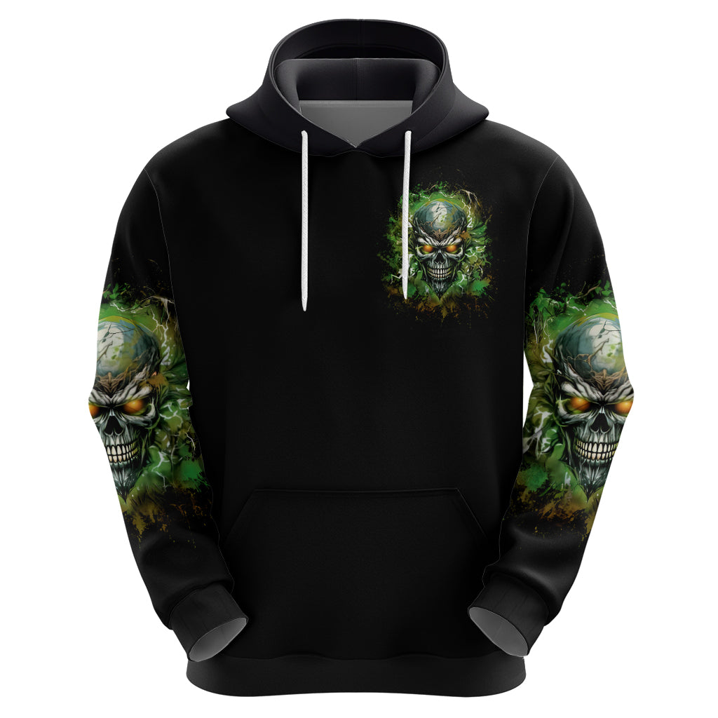 Old Skull Hoodie I Stopped Fighting My Inner Demons We On The Same Side Now DT01