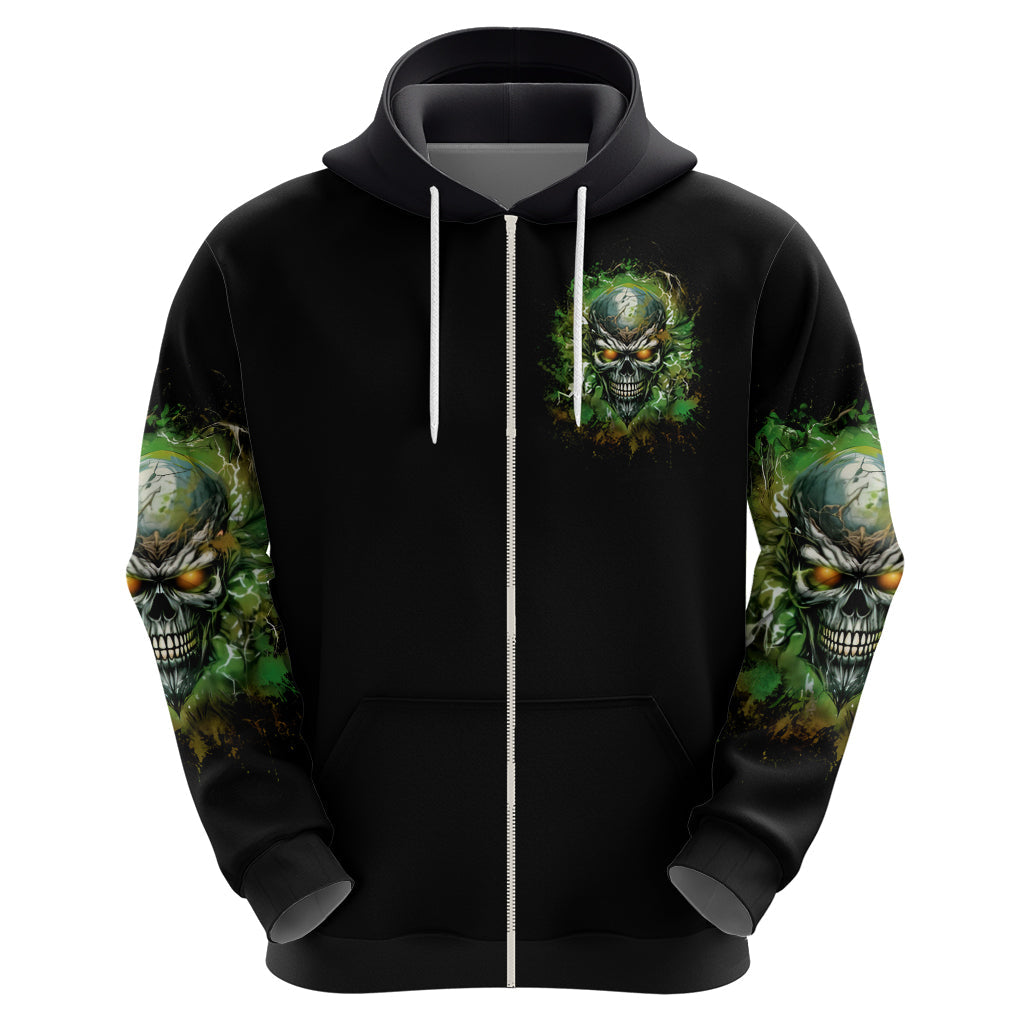 Old Skull Hoodie I Stopped Fighting My Inner Demons We On The Same Side Now DT01