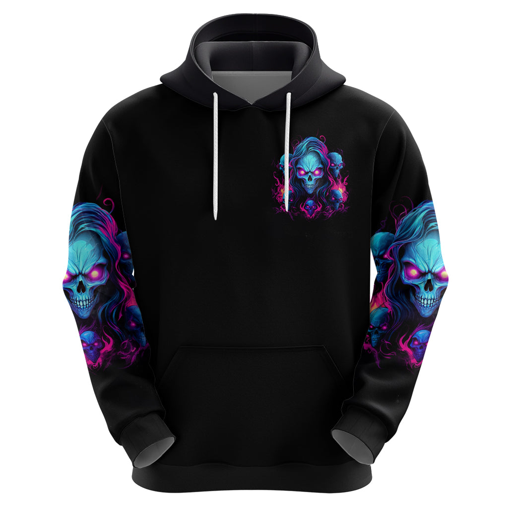 Lady Skull Hoodie Stand For What You Believe In Even If It Means Standing Alone DT01