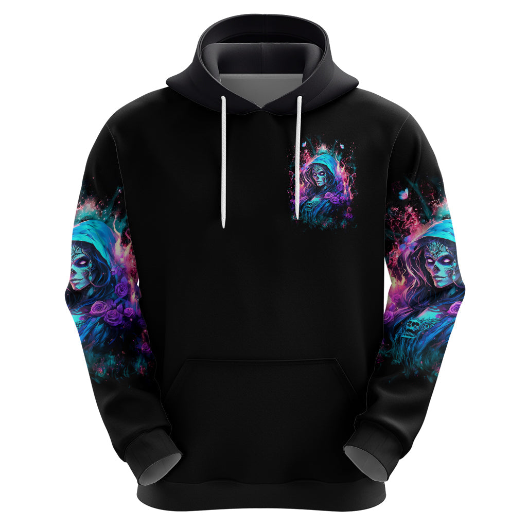 Lady Skull Hoodie The Good Girl In Me Got Tired Of The Bullshit DT01