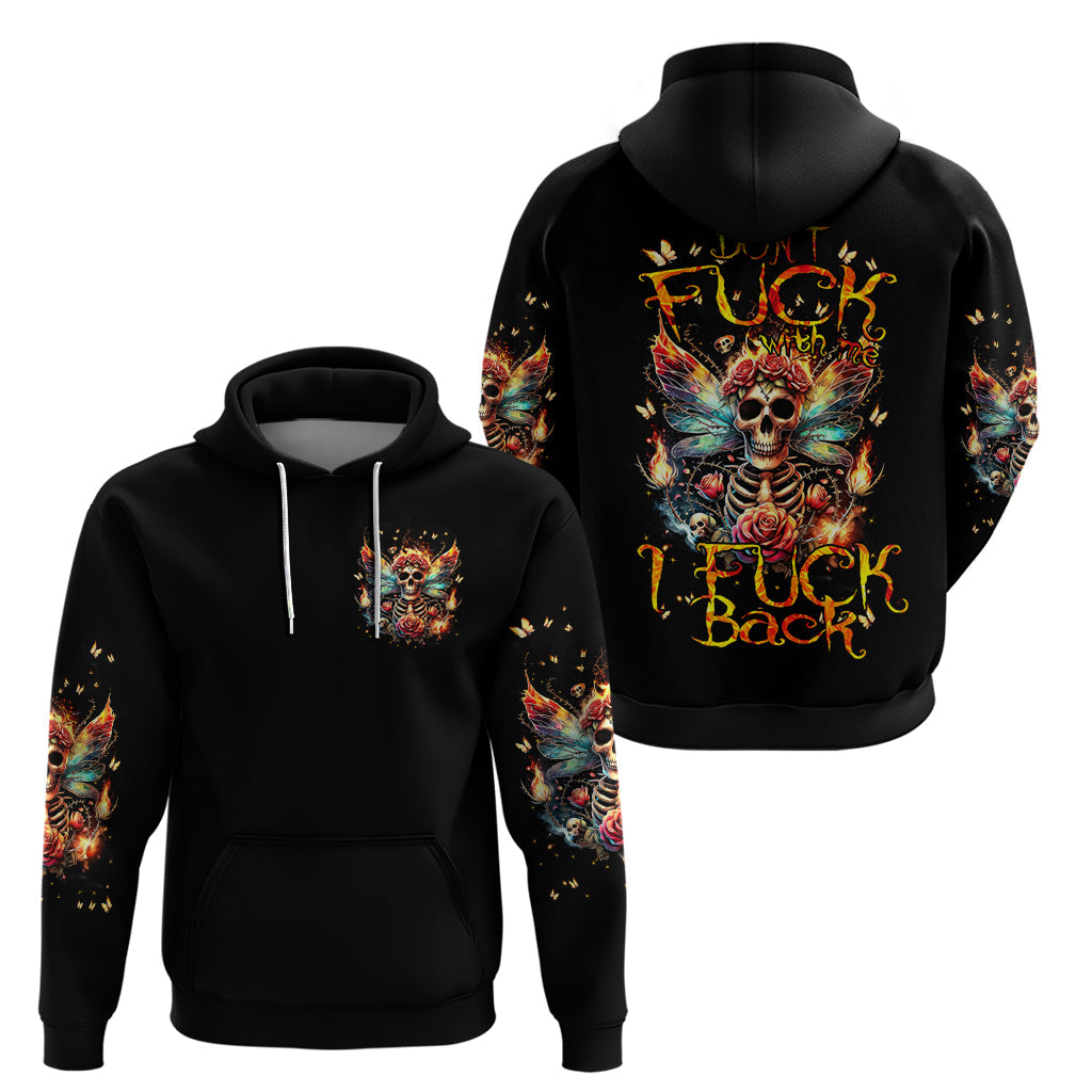 Fairy Skull Hoodie Don't Fuck With Me I Fuck Back DT01