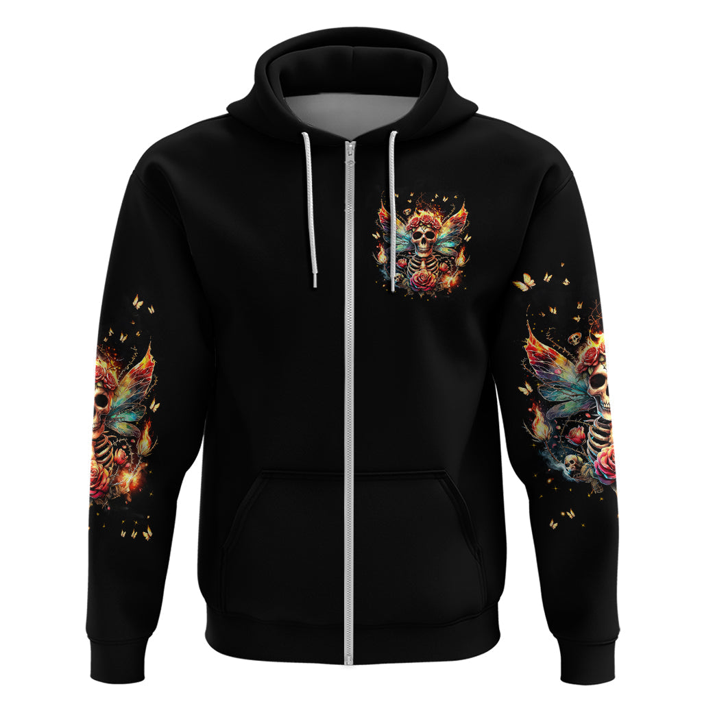 Fairy Skull Hoodie Don't Fuck With Me I Fuck Back DT01