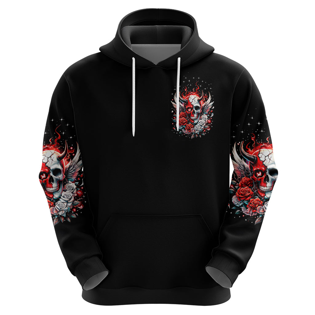 Devil Skull Hoodie In Every Angel A Demon Hides And In Every Demon An Angel Strides DT01