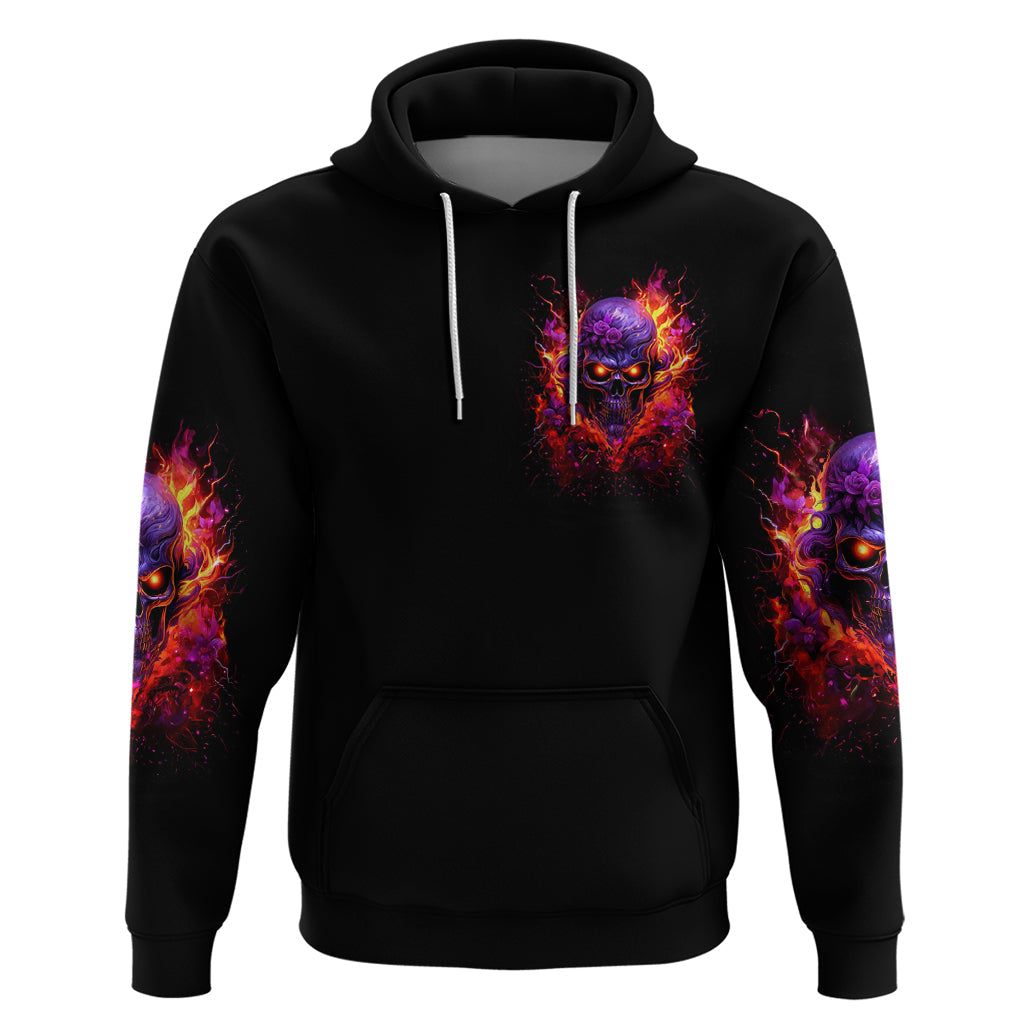 Flame Skull Hoodie Judge Me When You Reperfect Otherwise Shut Up DT01