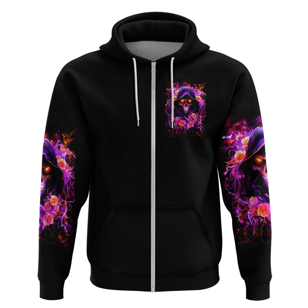 Rose Skull Hoodie Beasuty In Beast Mode DT01