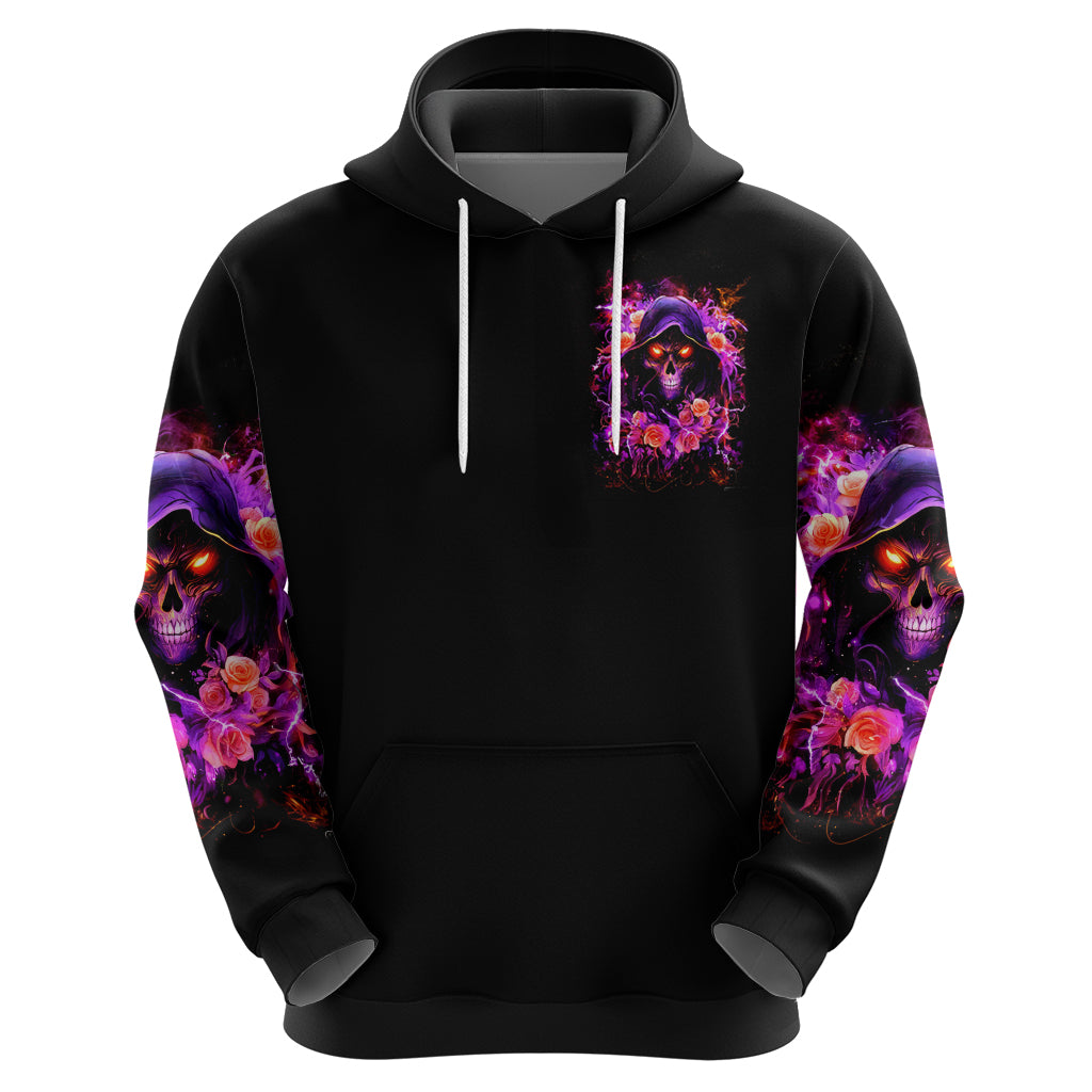 Rose Skull Hoodie Beasuty In Beast Mode DT01