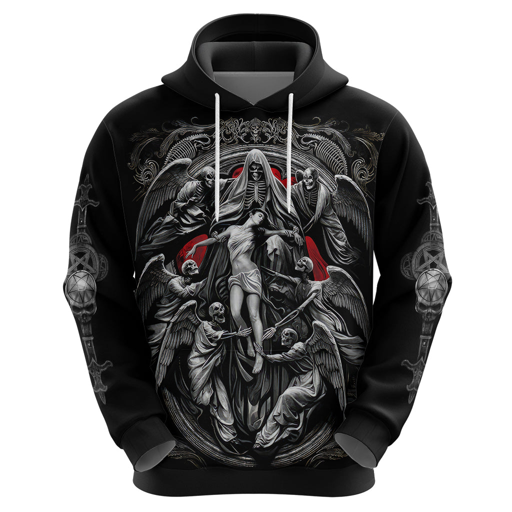 Skull Hoodie Ethereal Reapers Skull-Faced Death Angels DT01