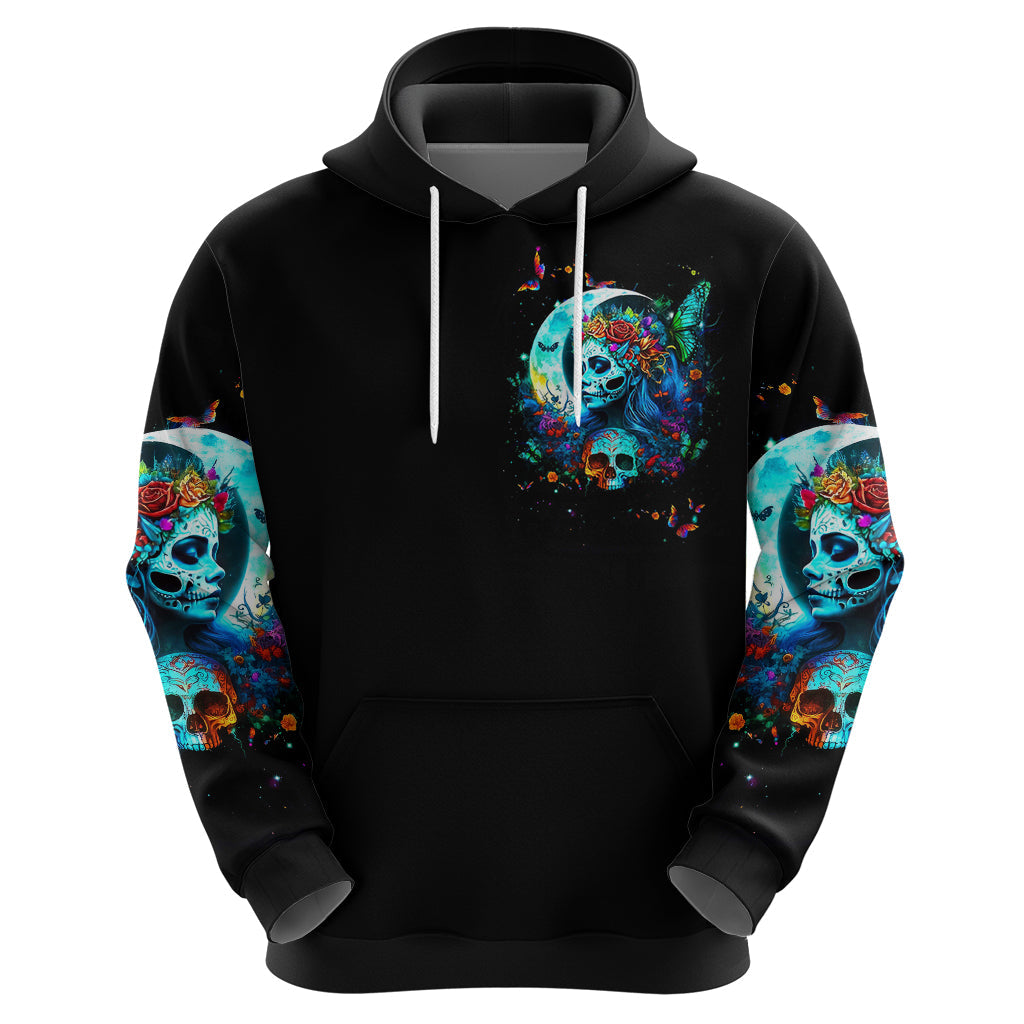 Fairy Skull Hoodie Just The Woman Who Loves Skull And Tattoo DT01