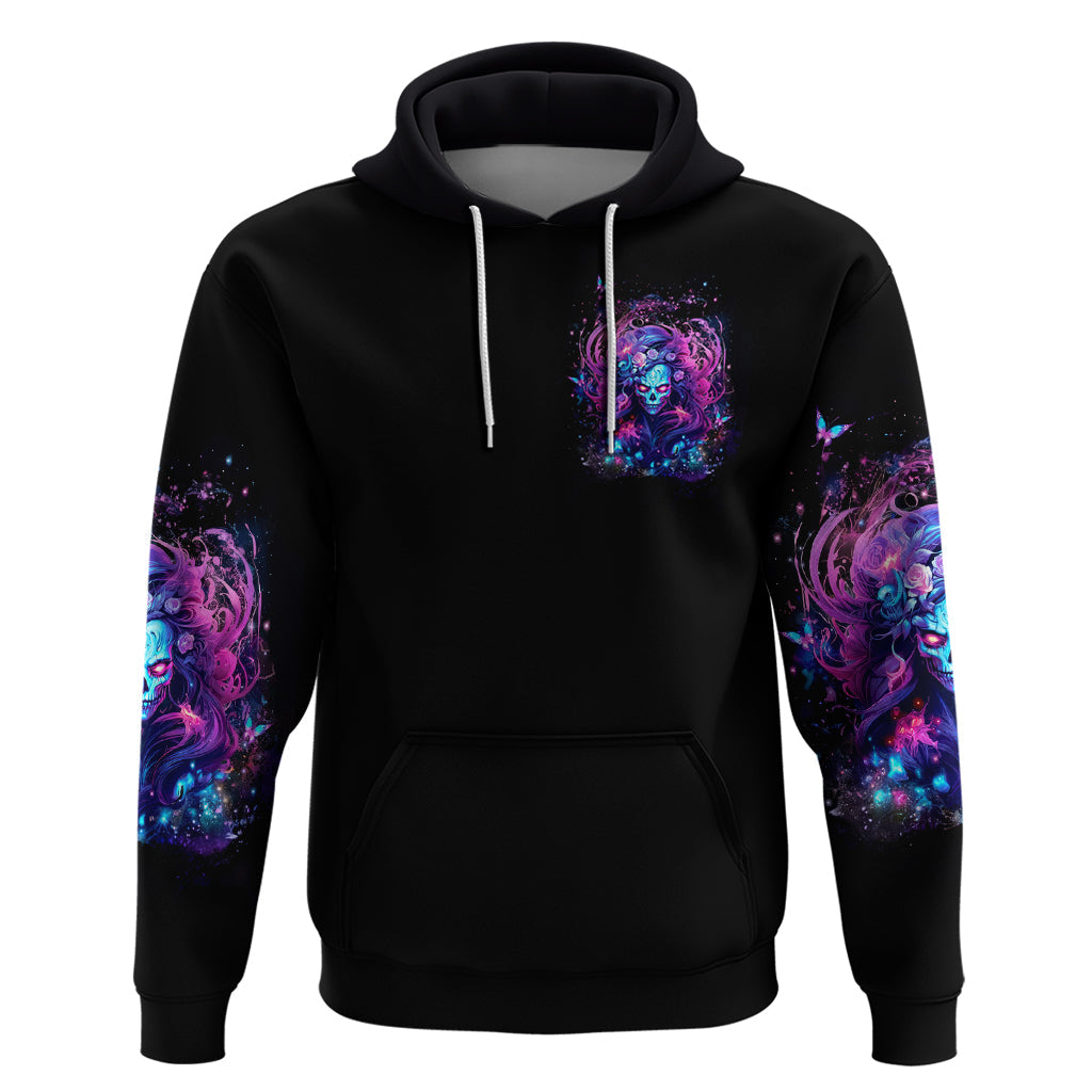 Lady Skull Hoodie I'm Not Anti Social I'm Just Not User Friendly DT01