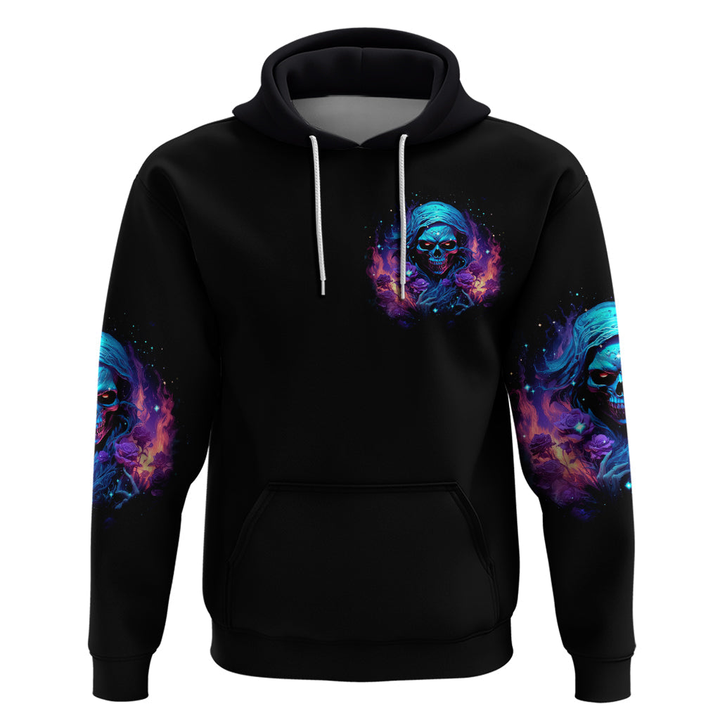 Flame Skull Hoodie Its Not How Crazy I Am But How Much I enjoy It That Makes Me Dangeous DT01