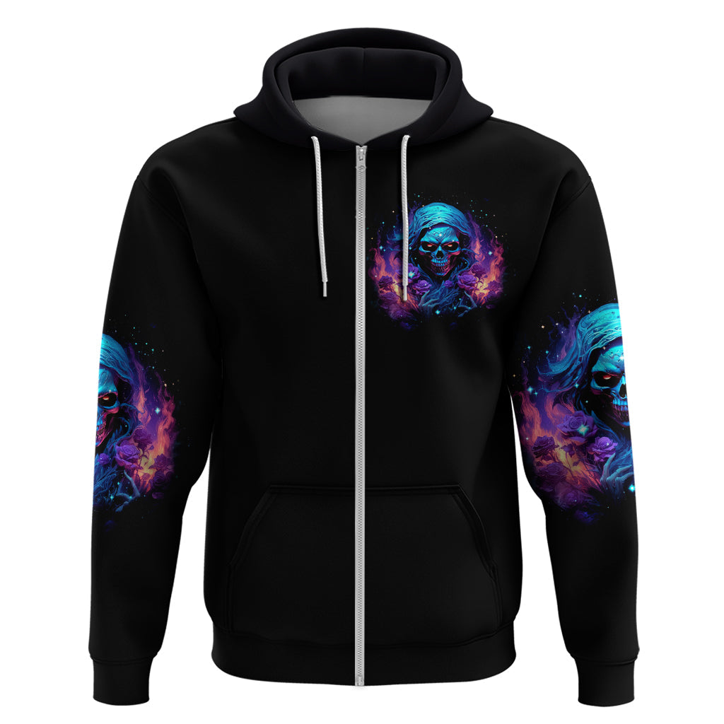 Flame Skull Hoodie Its Not How Crazy I Am But How Much I enjoy It That Makes Me Dangeous DT01
