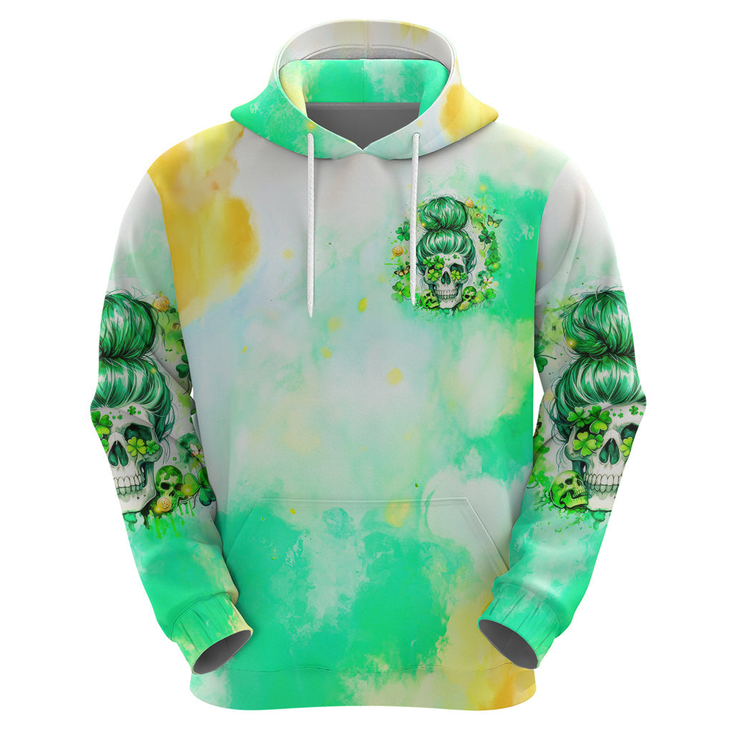 Irish Skull Hoodie Oho Lucky Mama DT01