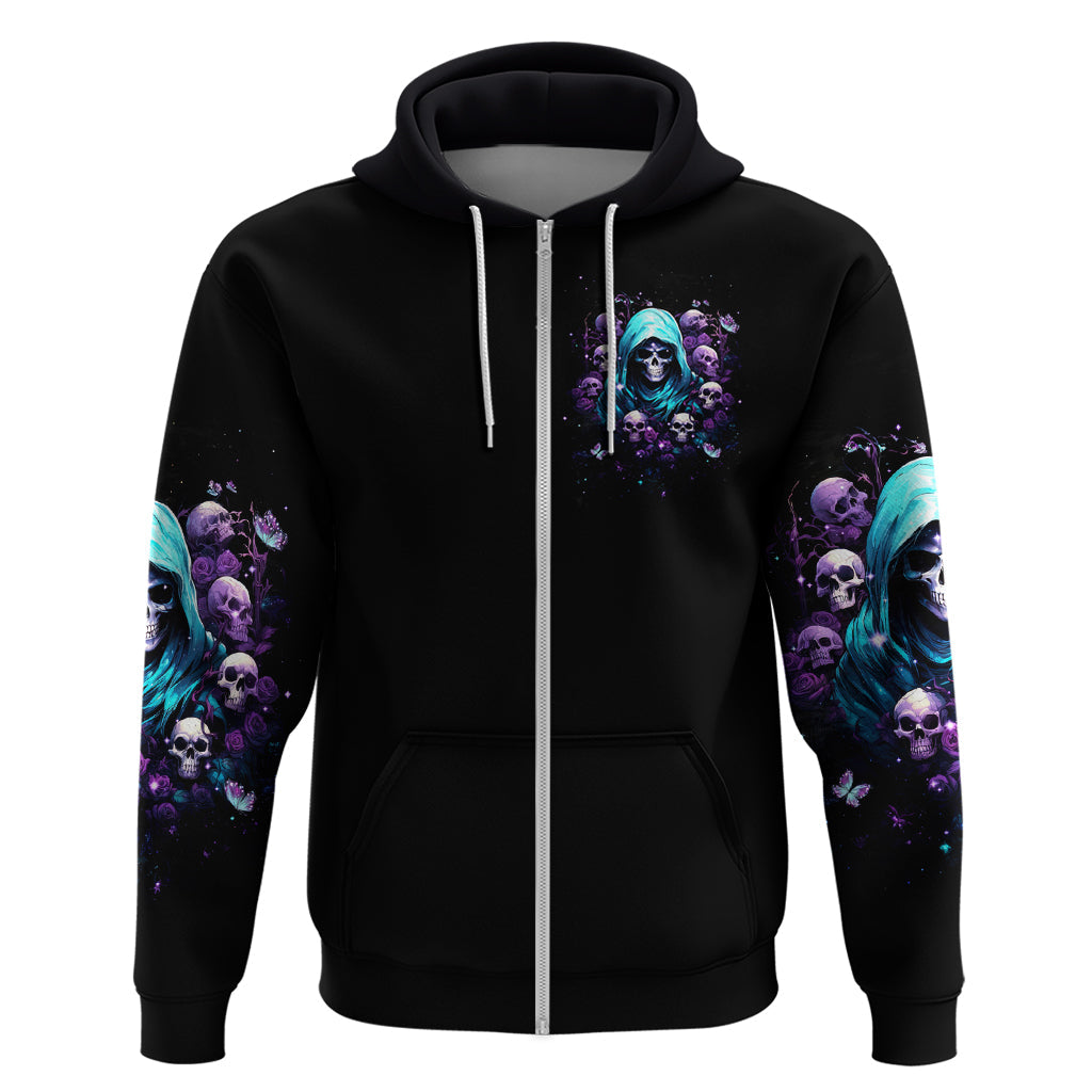 Reaper Skull Hoodie Don't Try To Figure Me Out DT01