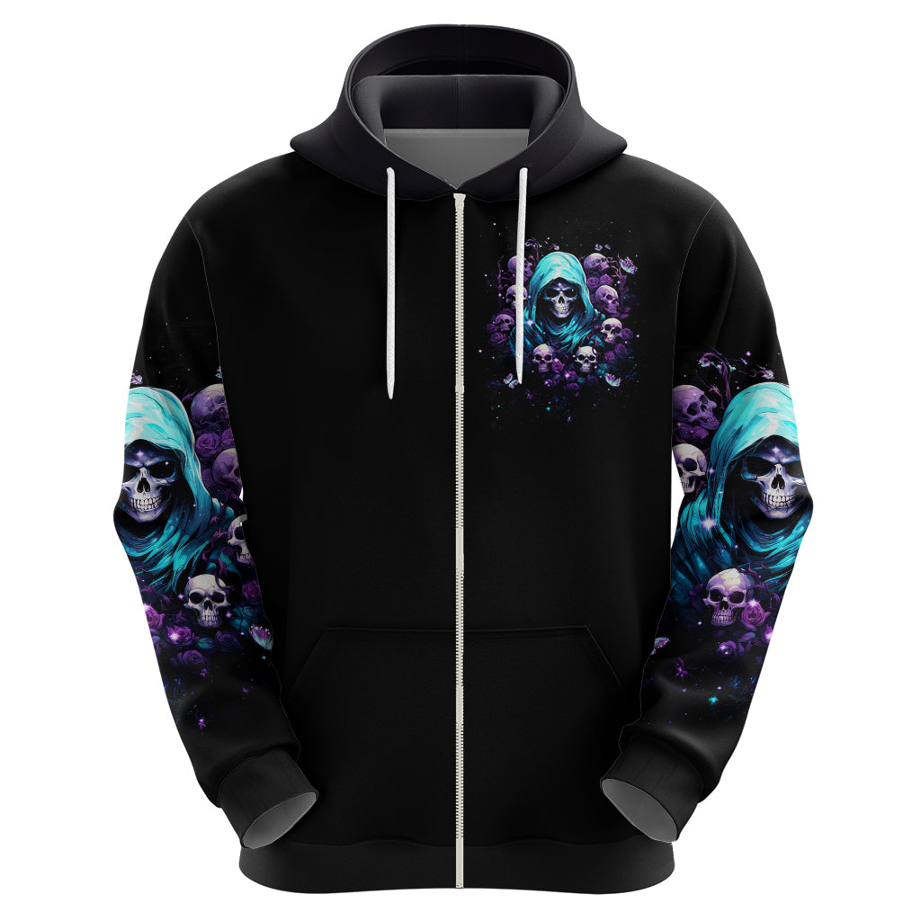 Reaper Skull Hoodie Don't Try To Figure Me Out DT01