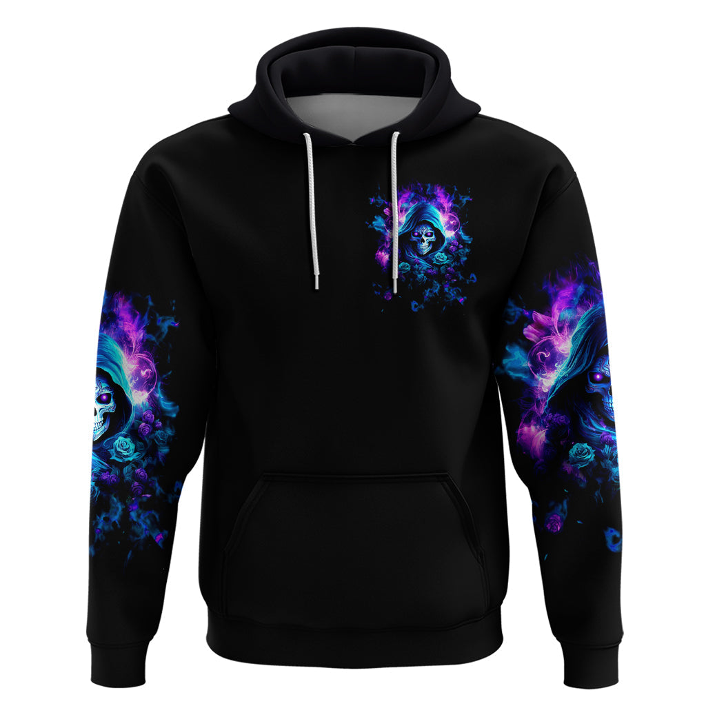 Rose Skull Hoodie If My Mouth Doesn't Say It DT01