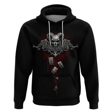 Skull Hoodie Death Reaper Arcana DT01