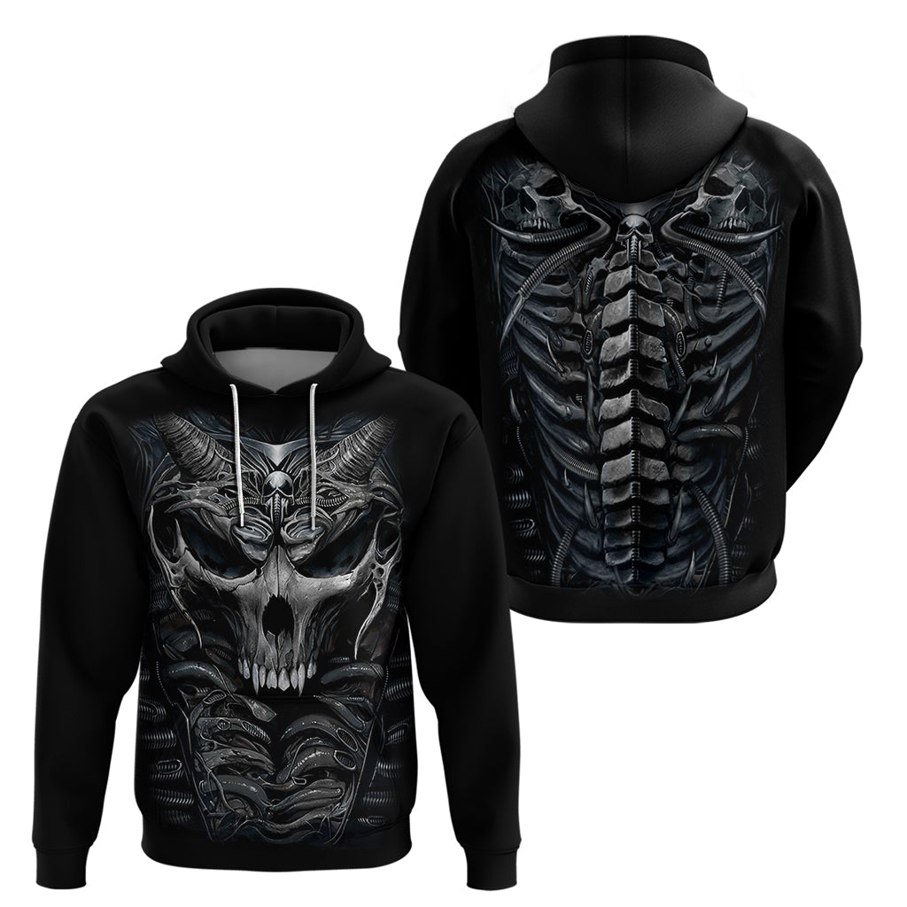 Skull Hoodie Skeleton Inside DT01