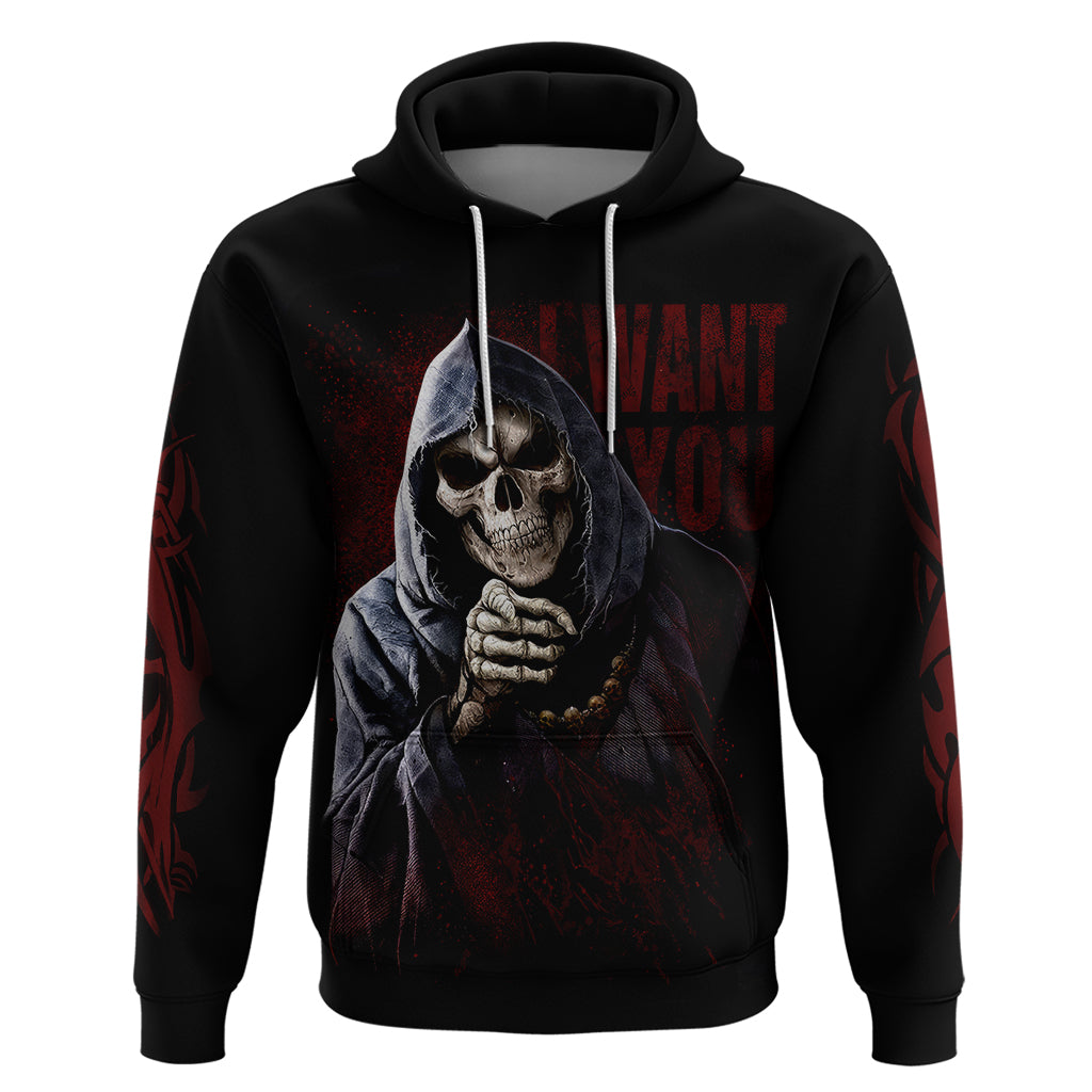 Reaper Hoodie Uncle Death Angel Peace Skull DT01