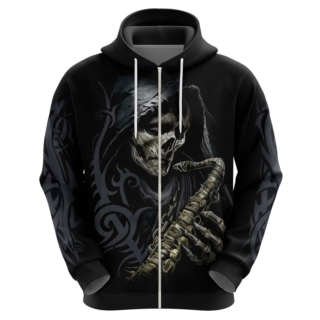 Skull Hoodie Musician Of Death DT01
