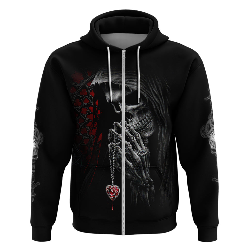 Skull Hoodie Death Angel In Love DT01