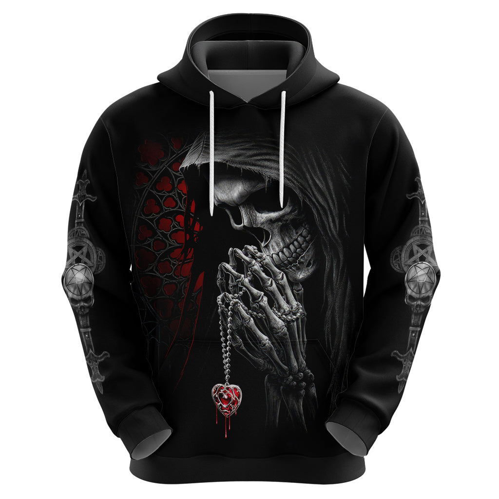 Skull Hoodie Death Angel In Love DT01