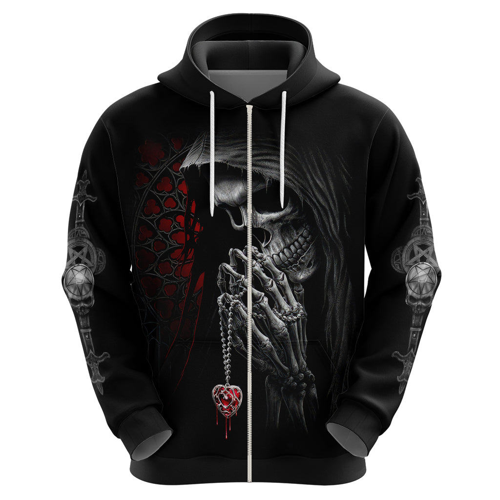 Skull Hoodie Death Angel In Love DT01