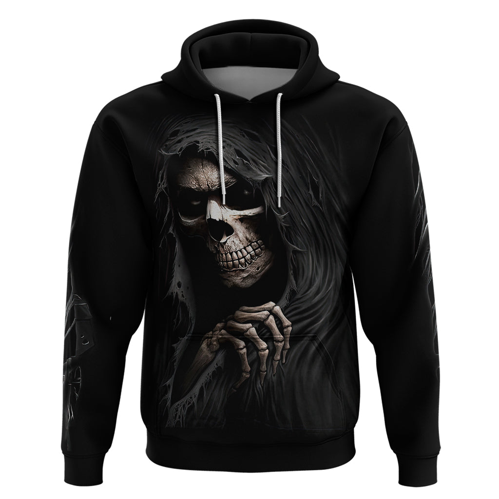 Skull Hoodie Evil Skeleton Look Inside DT01