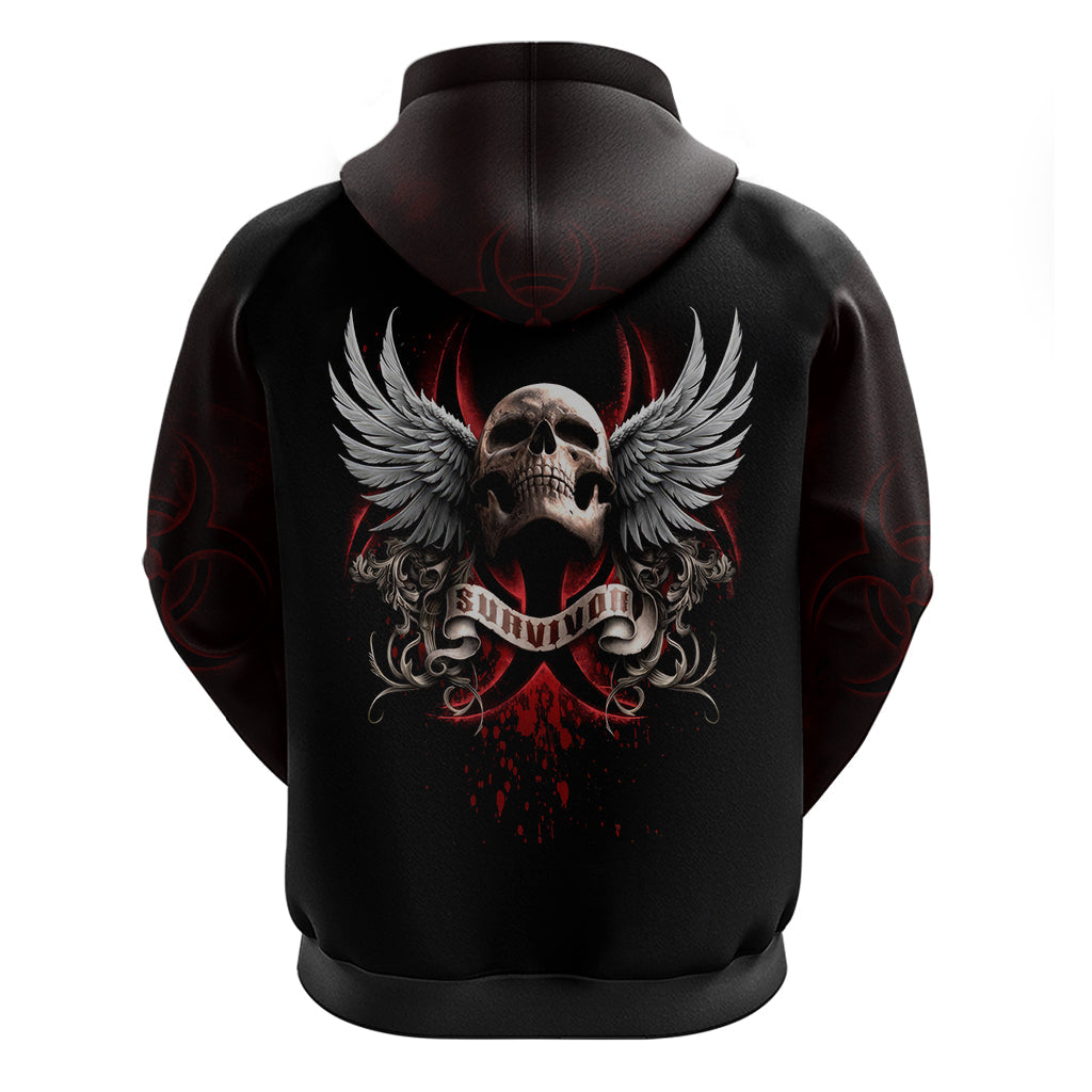 Skull Hoodie Blood Skull Survivor DT01