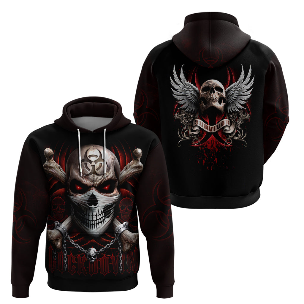 Skull Hoodie Blood Skull Survivor DT01