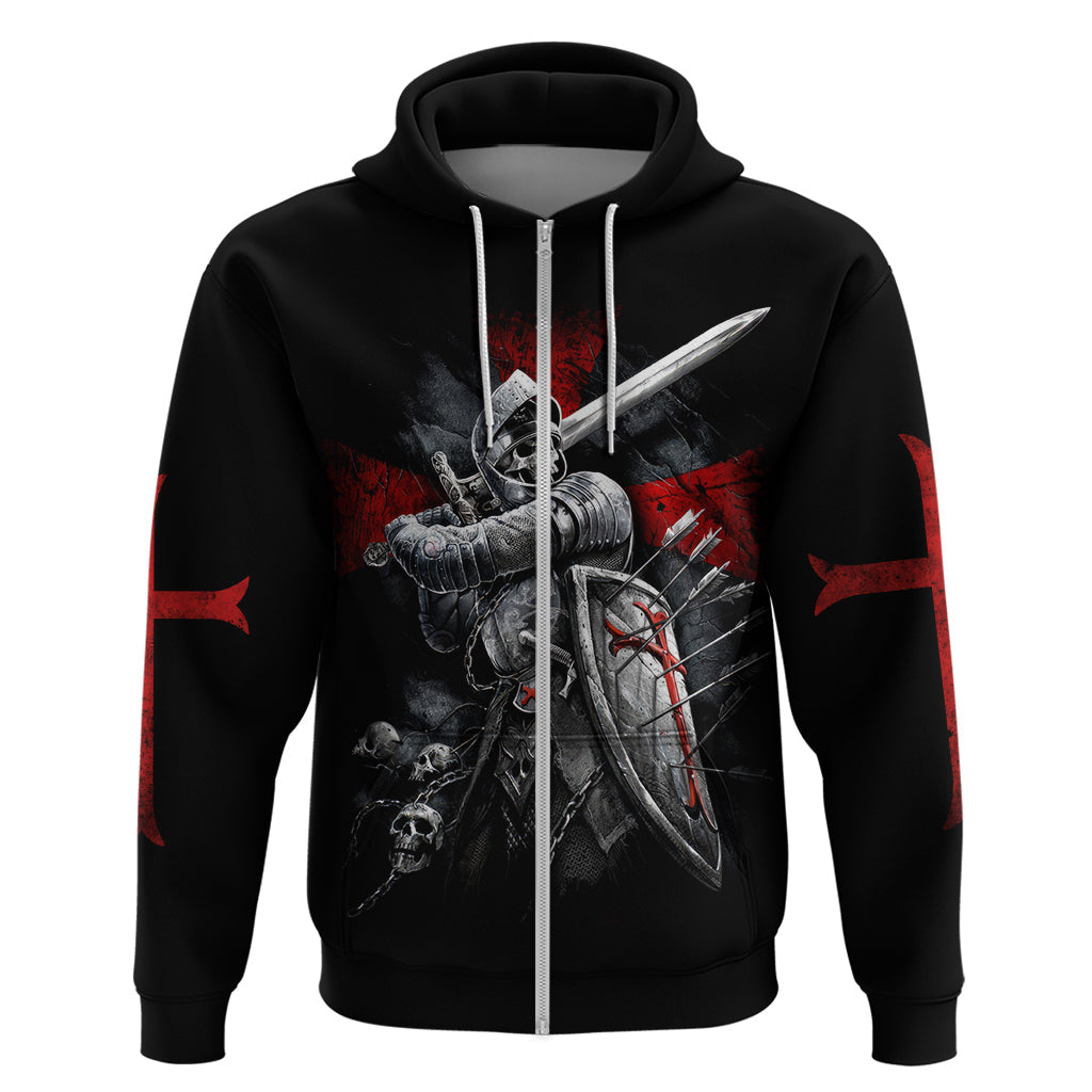 Skull Hoodie Death Skull Crusader DT01
