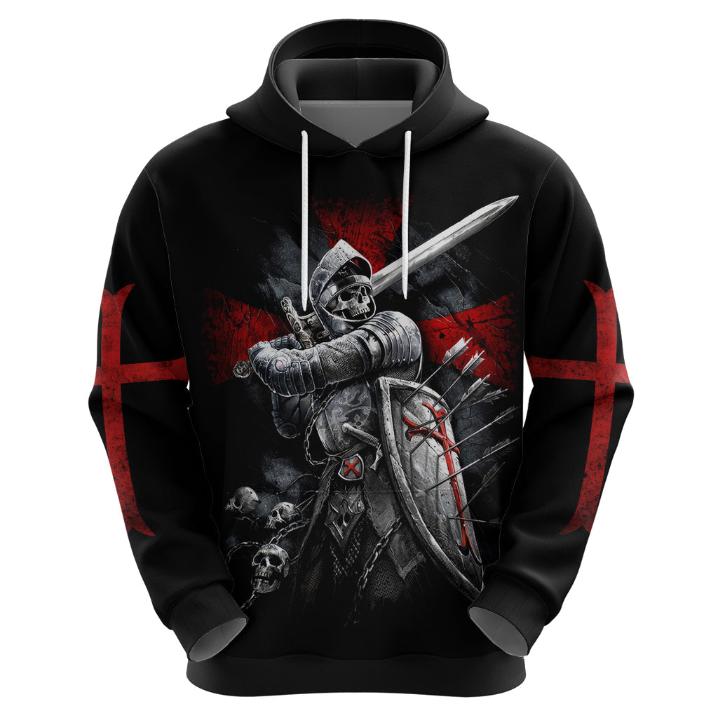 Skull Hoodie Death Skull Crusader DT01