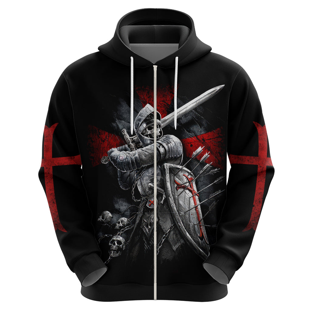 Skull Hoodie Death Skull Crusader DT01
