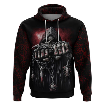 Skull Hoodie Death Skull Game Over DT01