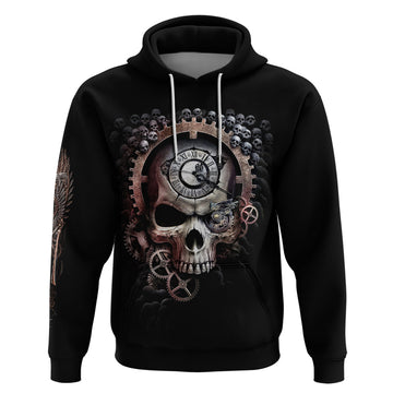Skull Hoodie Skull Grim Time Reaper DT01