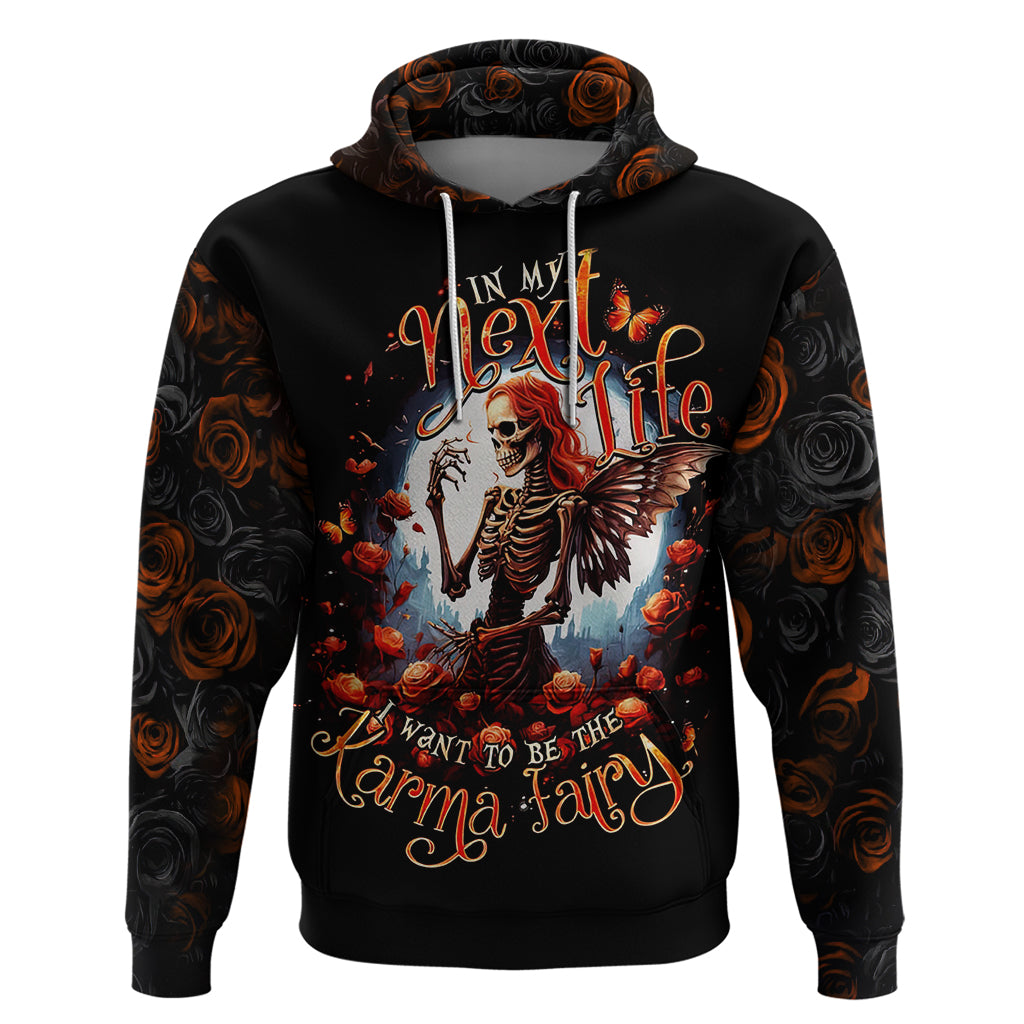 Fairy Skull Hoodie In Next Life I Want To Be The Karma Fairy DT01