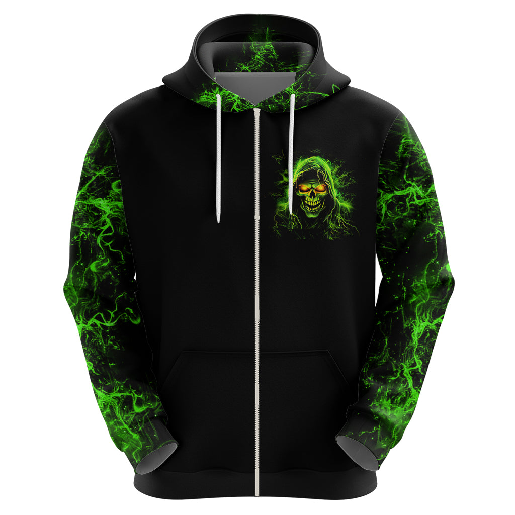 Thunder Skull Hoodie Satan Still Has A Restrainning Order Against Me DT01