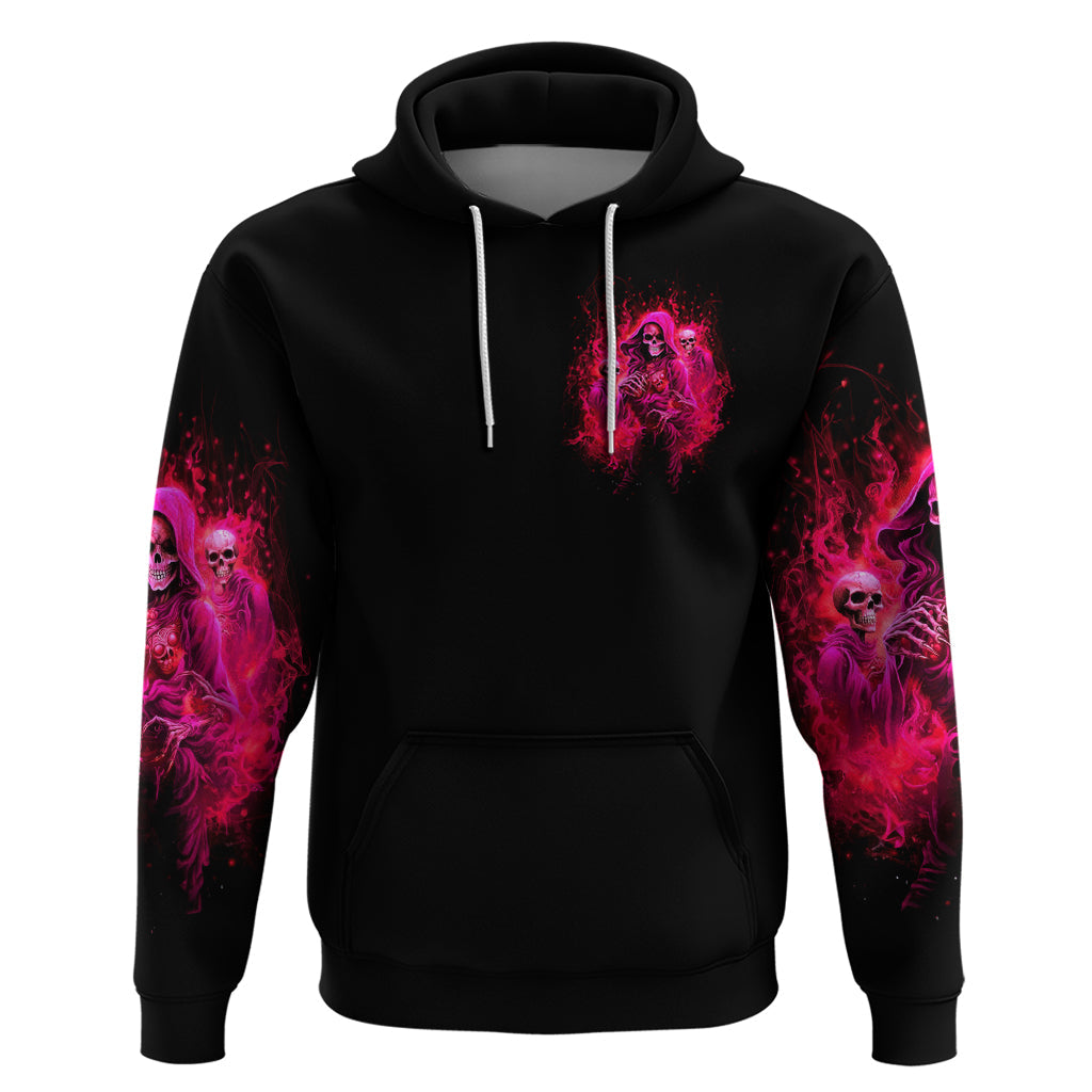 Flame Skull Hoodie I Have 3 Sides Quite Sweet Funny Crazy And The Side You Never See DT01