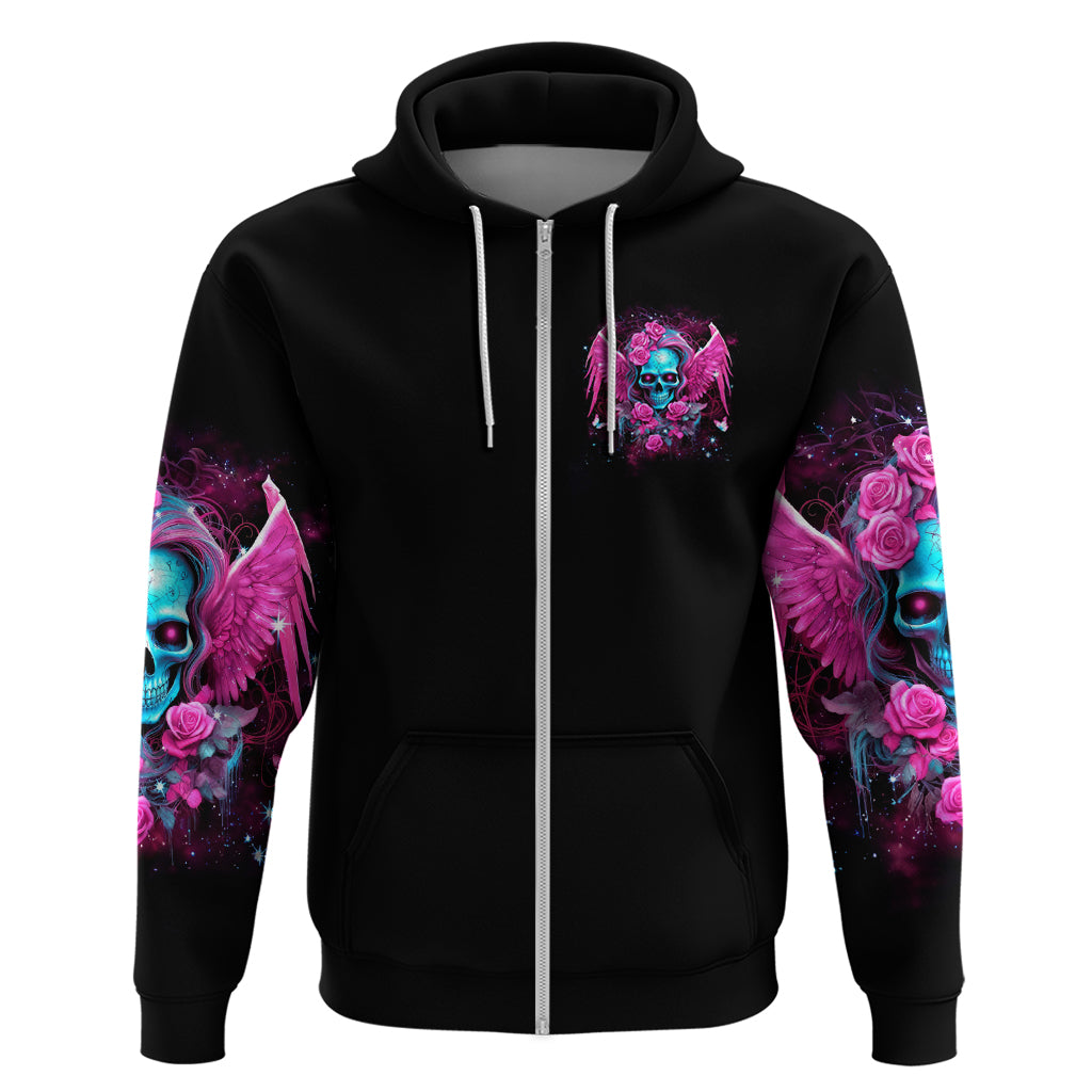 Skull Lady Hoodie In My Next Life I Want To Be The Karma Fairy DT01