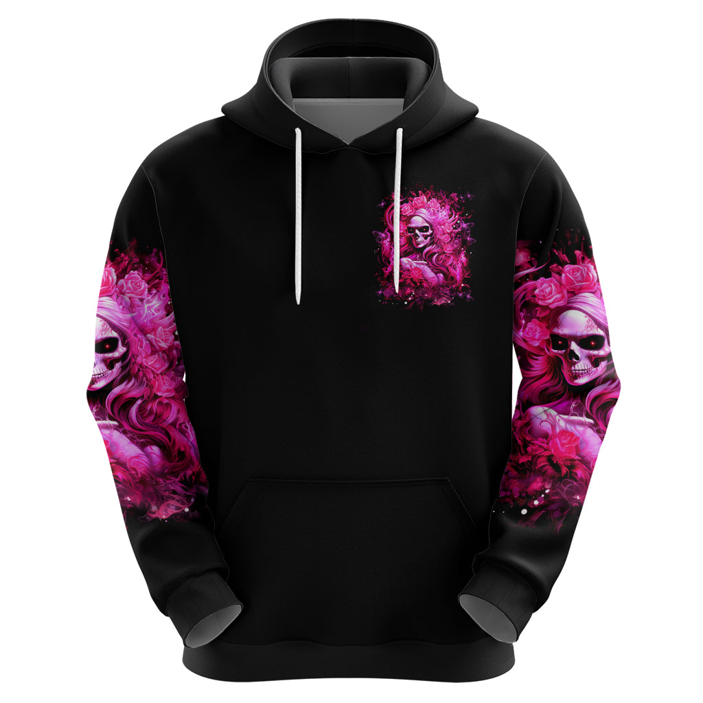 Skull Lady Hoodie Look Hot Be Cold DT01