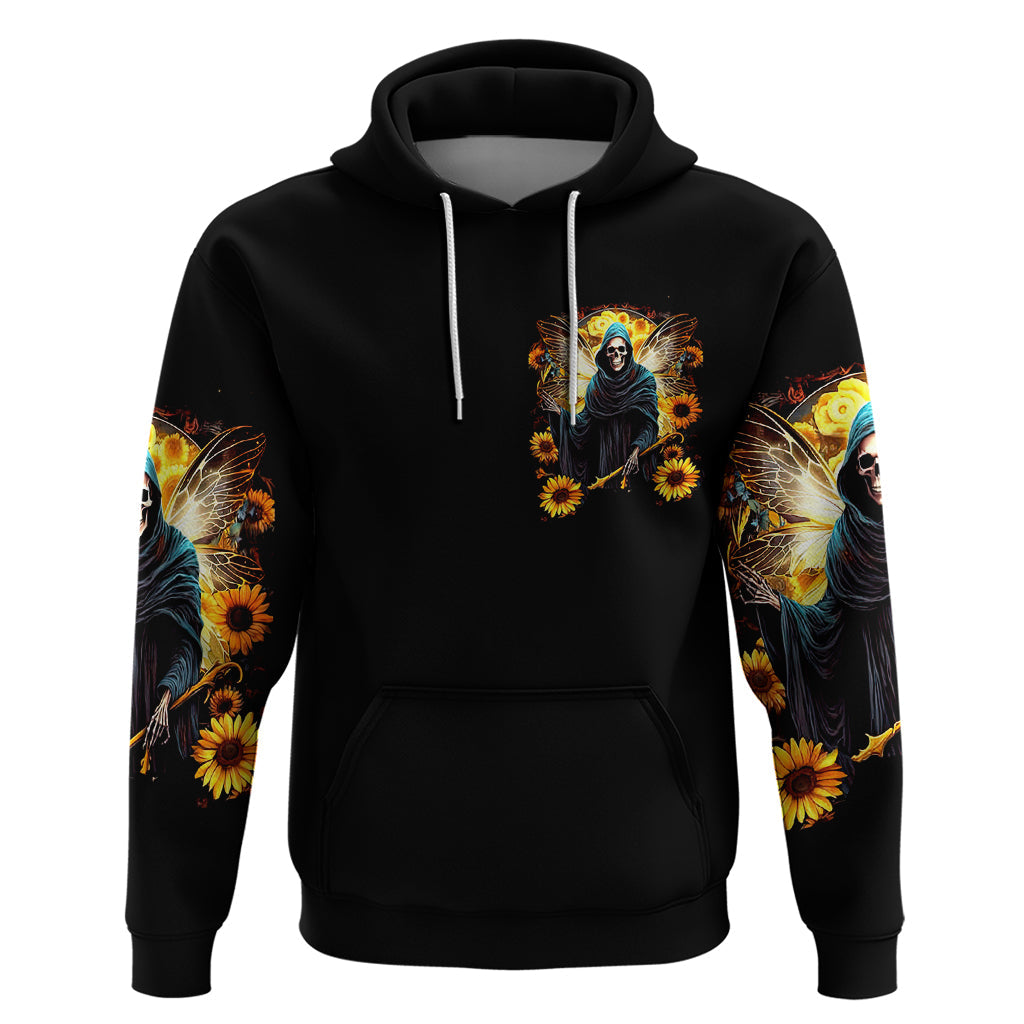 Fairy Death Skull Hoodie Mess With Me I'll Let Karma Do It's Job DT01