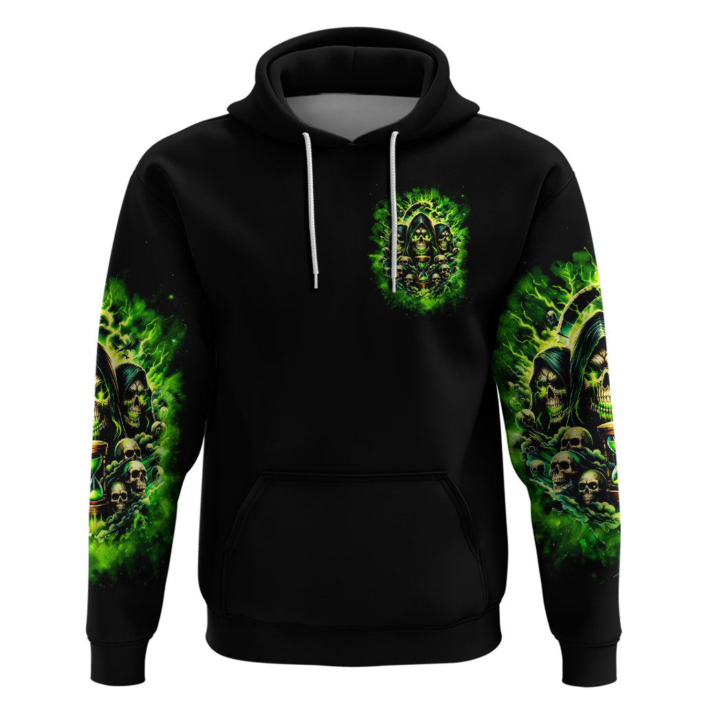 Flame Skull Hoodie I Have 3 Sides Quite Sweet Funny Crazy DT01
