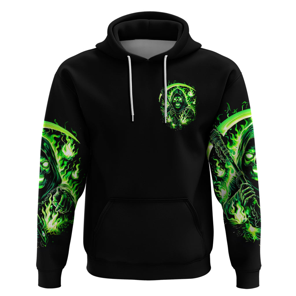 Flame Reaper Skull Hoodie Stop Asking Why I'm An Asshole I Don't Ask Why You So Stupid DT01