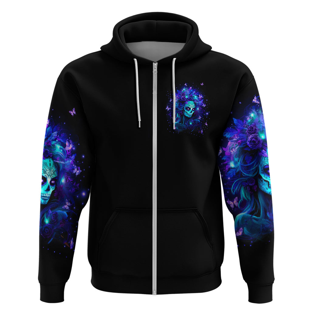 Skull Girl Hoodie Yes I'm A Bitch But Not Yours DT01